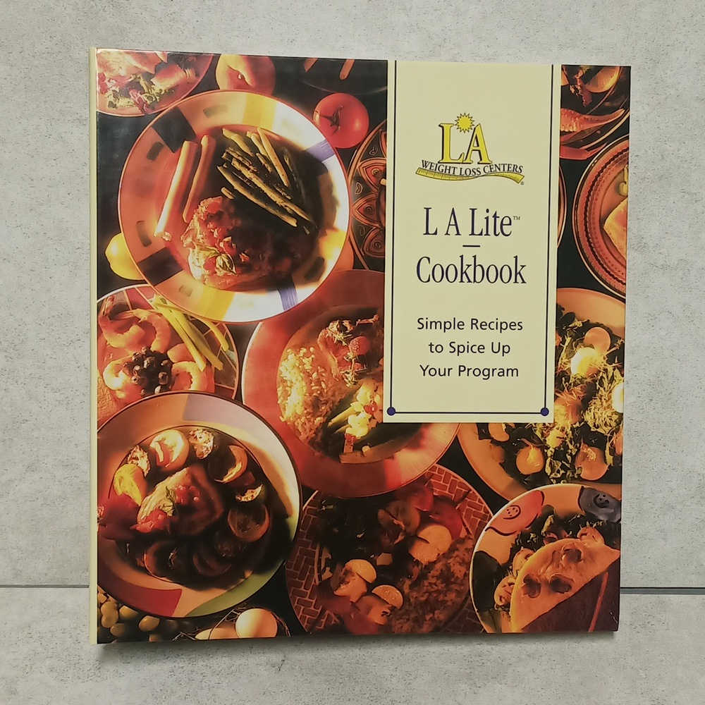 LA Lite Hard Cover Loose Leaf Cookbook Hundreds of Healthy Recipes